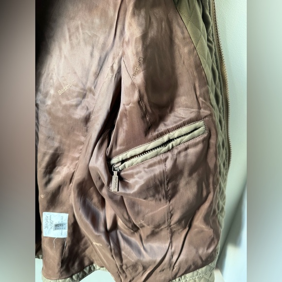 BARBOUR Tailored Microfiber Quilt Jacket Lightweight Classic Full Zip Luxury 10 - Picture 7 of 10